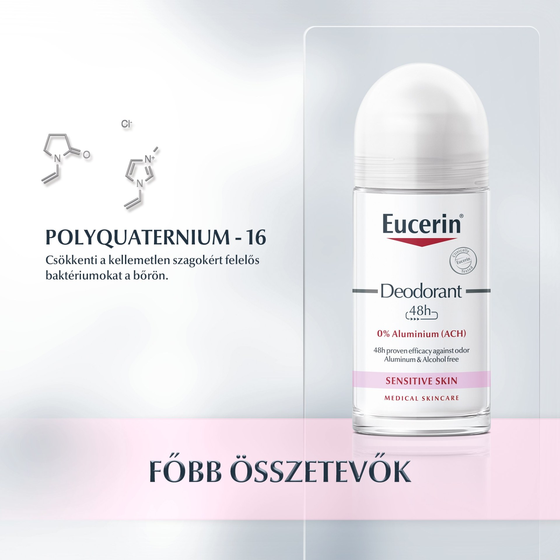 Eucerin Alumínium-mentes golyós dezodor érzékeny bőrre 50 ml - Image 3