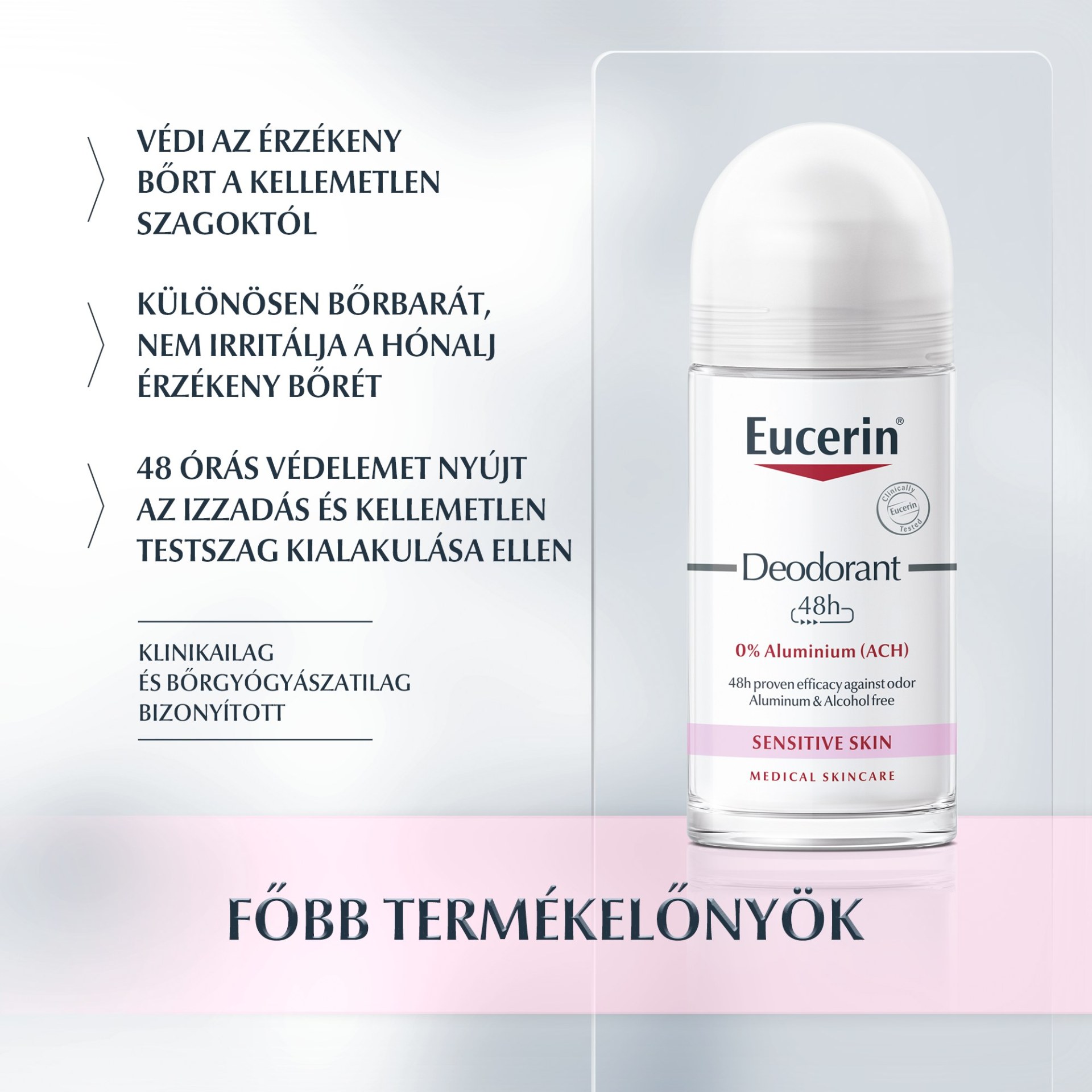 Eucerin Alumínium-mentes golyós dezodor érzékeny bőrre 50 ml - Image 4