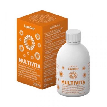 LIPOCELL MULTIVITA LIPOSZÓMÁS MULTIVITAMIN FOLYADÉK 250ML