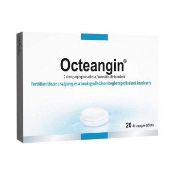OCTEANGIN 2,6MG SZOPOGATÓ TABLETTA 20X