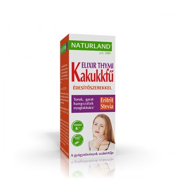 Naturland Kakukkfű Elixir Thymi folyékony étrend-kiegészítő 150 ml
