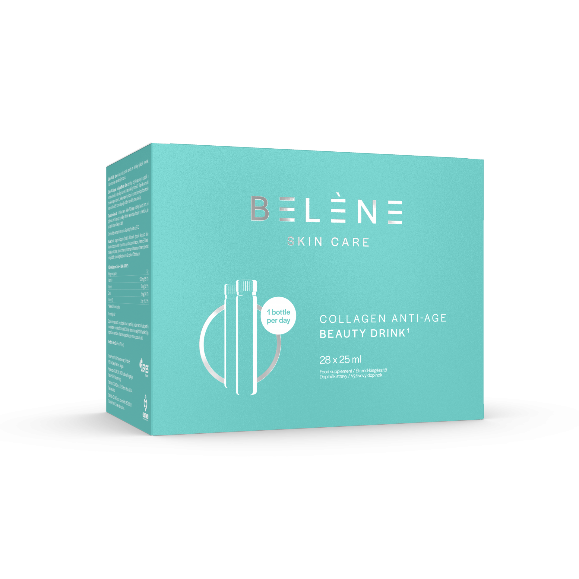 Beléne Collagen Anti-Age Beauty Drink Ampulla 28X25Ml - Image 2