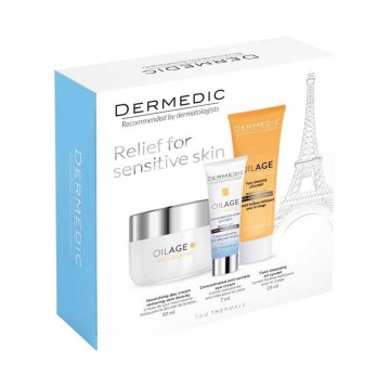 DERMEDIC OILAGE ANTI-AGEING ARCÁPOLÓ CSOMAG 50+25+7ML