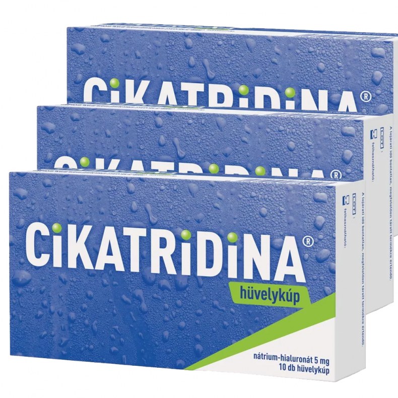 CIKATRIDINA HÜVELYKÚP 3x20 csomag