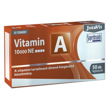 Jutavit A Vitamin 10000Ne Lágykapszula 50X