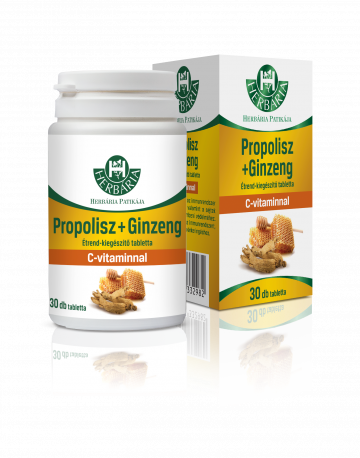 HERBÁRIA PROPOLISZ+GINZENG TABLETTA 30X