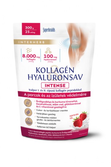 Interherb KOLLAGÉN&HYALURONSAV INTENSE EPERKRÉM ÍZŰ 300G