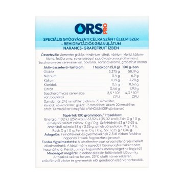 Alternative view of Innopharm ORS PRO élőflórával rehidratációs granulátum 10 db