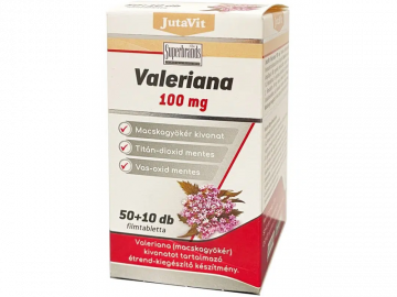 Alternative view of JUTAVIT VALERIANA 100MG TABLETTA 50+10X
