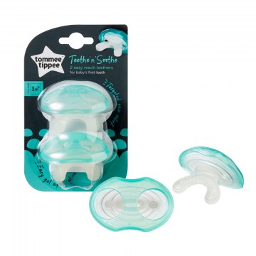 TOMMEE TIPPEE TEETHE’N’SOOTHE RÁGÓKA FOGZÁS KEZDETÉTŐL 2X