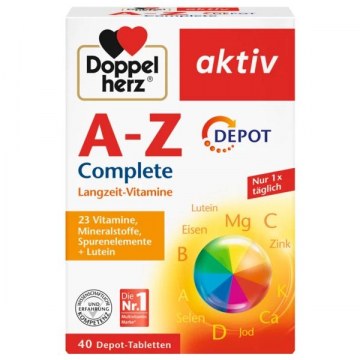 Doppelherz Aktiv A-Z Complete Multivitamin Tabl. 40X