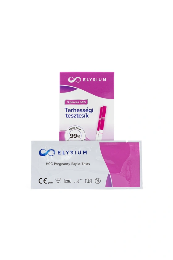 Elysium Gyors Kimutatású Terhességi Tesztcsík 20mlu/ml 2 db - Image 2