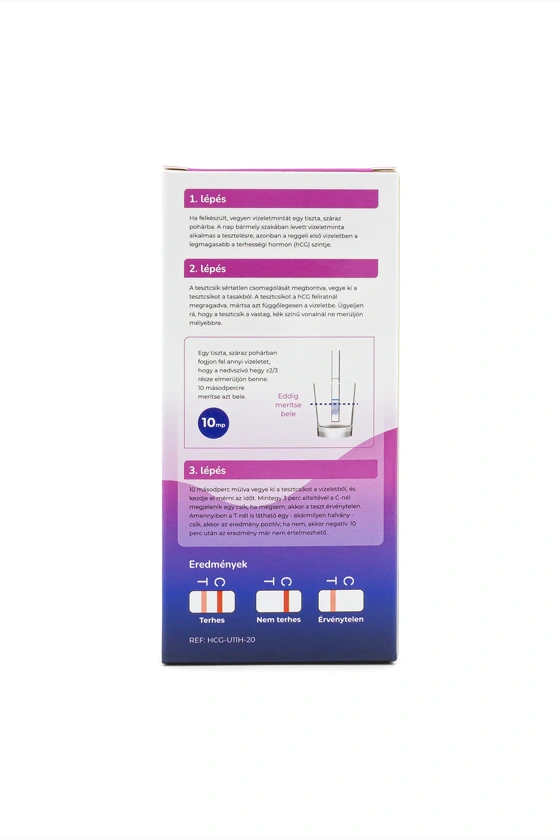 Elysium Gyors Kimutatású Terhességi Tesztcsík 20mlu/ml 2 db - Image 4