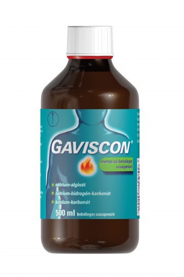 Gaviscon Menta Izű Belső Szuszpenzió 1X500Ml
