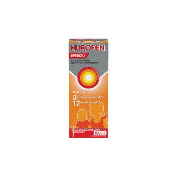 Nurofen Eperízű 20 mg/ml Belsőleges Szuszpenzió Gyermekeknek 1x100 ml