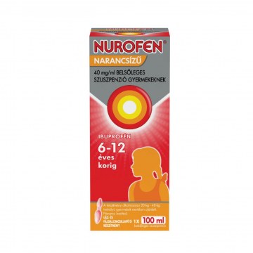 Nurofen narancsízű 40 mg/ml