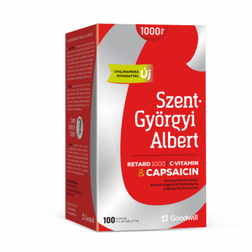 SZENT-GYÖRGYI ALBERT RETARD 1000MG C-VITAMIN & CAPSAICIN 100X