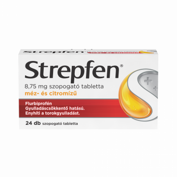 Strepfen méz- és citromízű