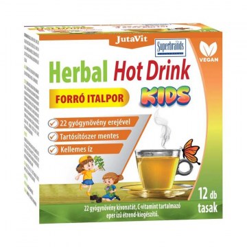 JUTAVIT HERBAL HOT DRINK KIDS 4 ÉVES KORTÓL 12X
