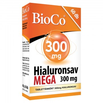 Alternative view of BIOCO HIALURONSAV 300MG MEGA TABLETTA 60X