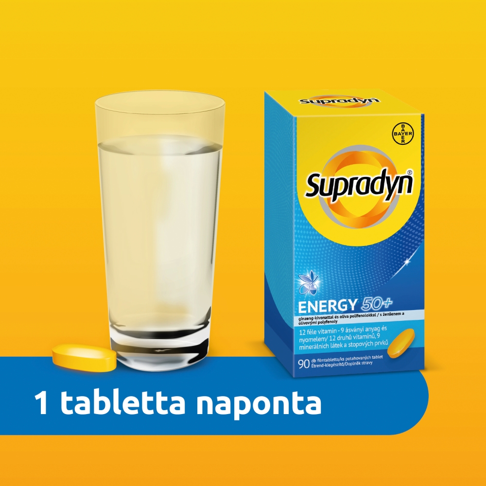 Supradyn Energia 50+ Filmtabletta 90 db - Image 4