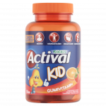 Béres Actival Kid Gumivitamin cukormentes gumitabletta étrend-kiegészítő multivitam 50 x 3 g (150 g)