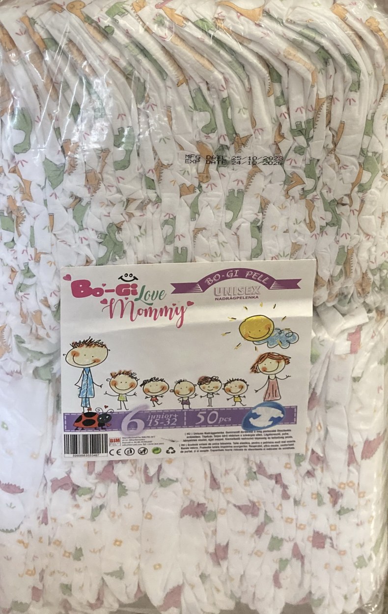 Bo-Gi Pell Love Mommy 6 Junior+ 15-32kg 50 db