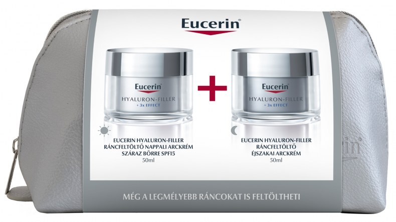 EUCERIN HYALURON-FILLER+VOLUME SZ.NAPPALI+ÉJSZAKAI (25%)