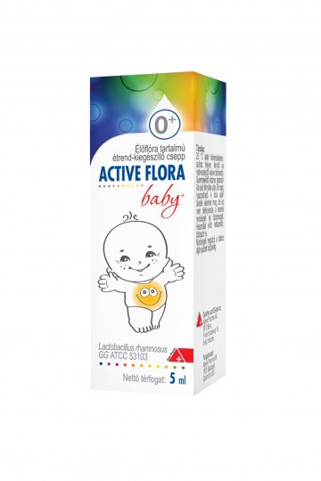 Alternative view of Active Flora Baby+ Étrendkiegészítő Cseppek 5Ml