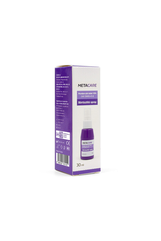 Metacare Povidon-Jód 10% Bőrtisztító Spray 30 ml - Image 3