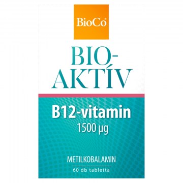 BioCo Bioaktív B12 1500mcg tabletta 60x