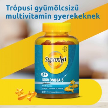 Alternative view of Supradyn Kids Multivit Omega-3 Gumicukor 60X