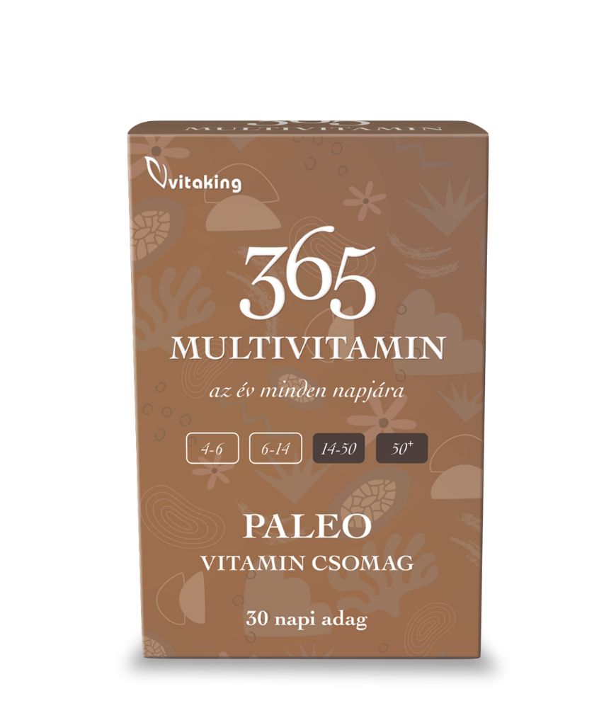 Vitaking 365 Multivitamin Paleo csomag 30X