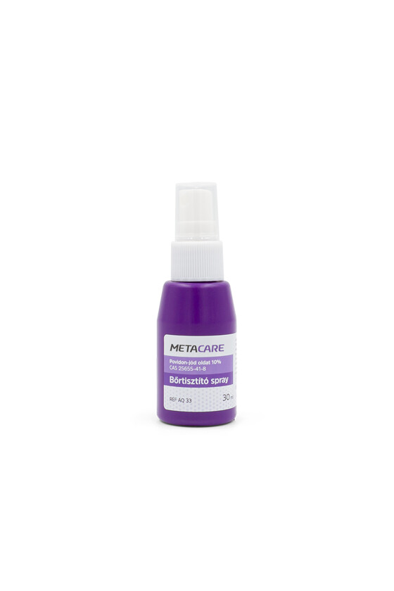 Metacare Povidon-Jód 10% Bőrtisztító Spray 30 ml - Image 2