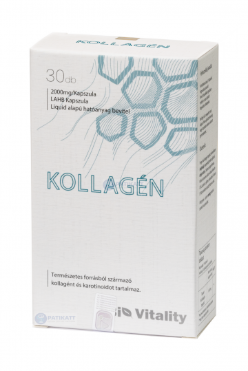 Alternative view of BIO VITALITY KOLLAGÉN 2000MG LÁGYZSELATIN KAPSZULA 30X