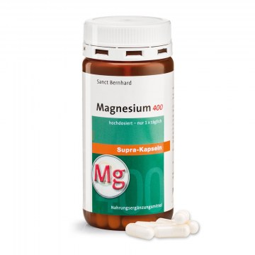 SANCT BERNHARD MAGNÉZIUM 400MG KAPSZULA 120X