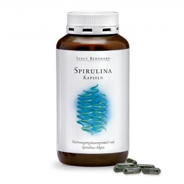 SANCT BERNHARD SPIRULINA ALGA KAPSZULA 360X