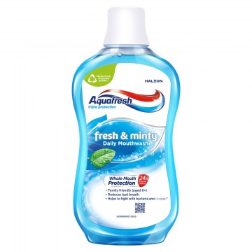 AQUAFRESH SZÁJVÍZ FRESH&MINTY 500ML