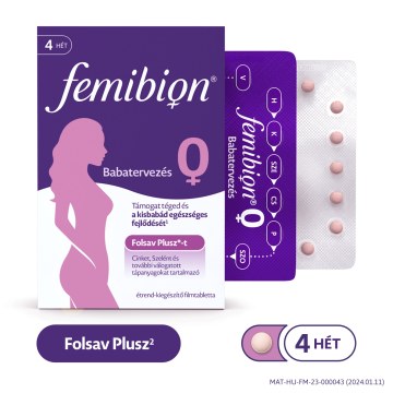 Alternative view of Femibion 0 Babatervezés Filmtabletta 28 db (2024)