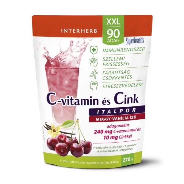 Interherb XXL C-Vitamin+Cink