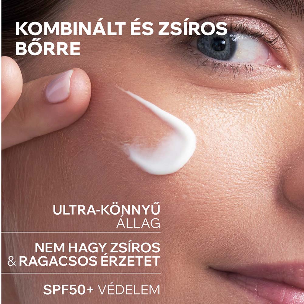 Uriage Hyséac mattító fluid zsíros bőrre SPF50+ 50 ml - Image 4