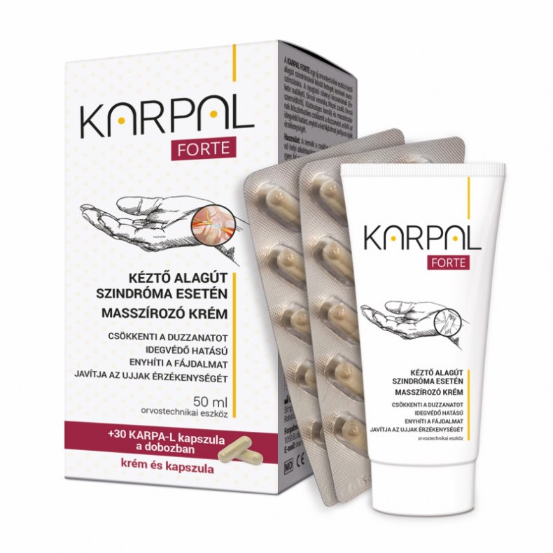 KARPAL FORTE KRÉM+KARPAL-L KAPSZULA 50ML+30X