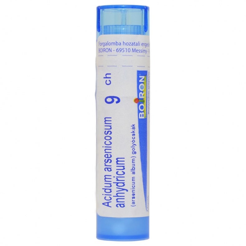 ACIDUM ARSENICOSUM ANHYDRICUM GOLYÓCSKÁK 9CH (Arsenicum album)