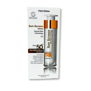 FREZYDERM SUN SCREEN VELVET SPF50+ GÉL ARCRA 50ML