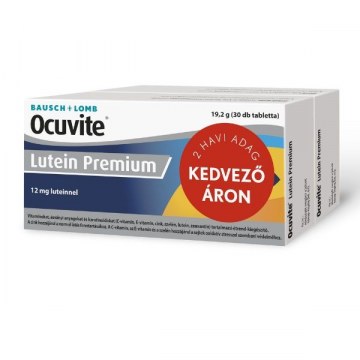 Ocuvite Lutein Premium Tabletta Dupla 30X + 30X