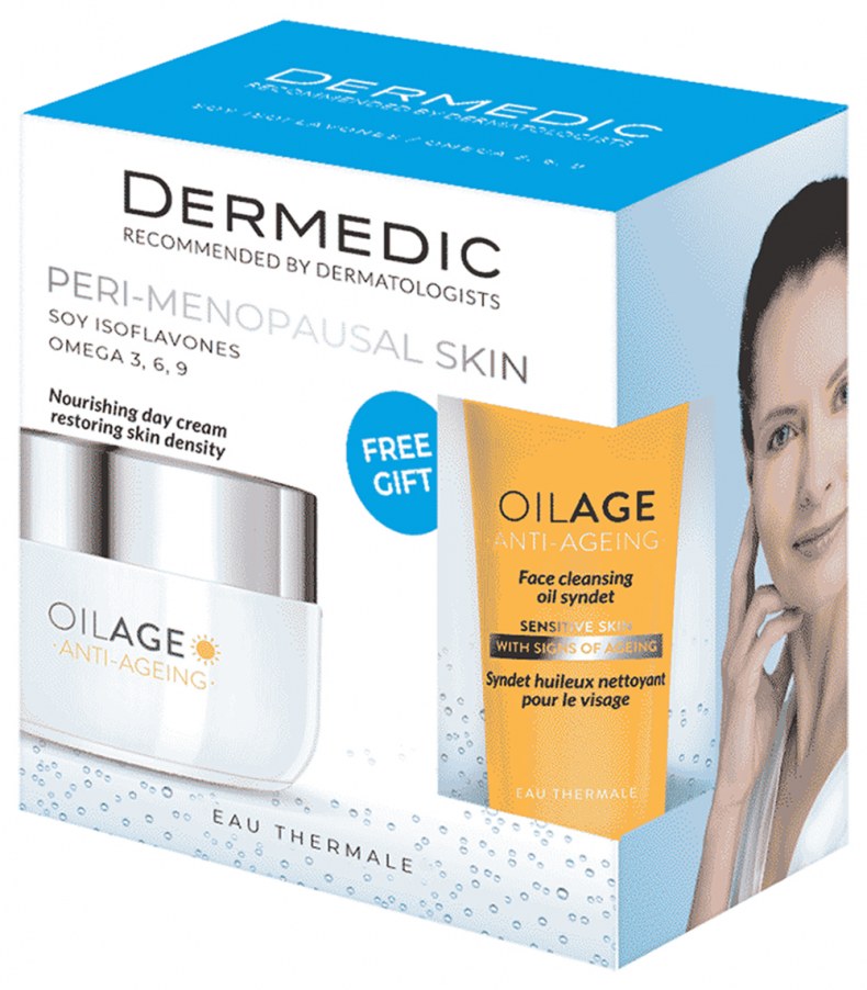 Dermedic Oilage Anti-Aging Arcápoló Szett (50+25Ml)