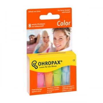 FÜLDUGÓ OHROPAX COLORPLUX 8X