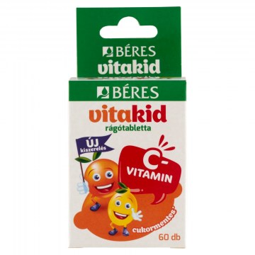 Béres Vitakid C-Vitamin Rágótabletta 60db