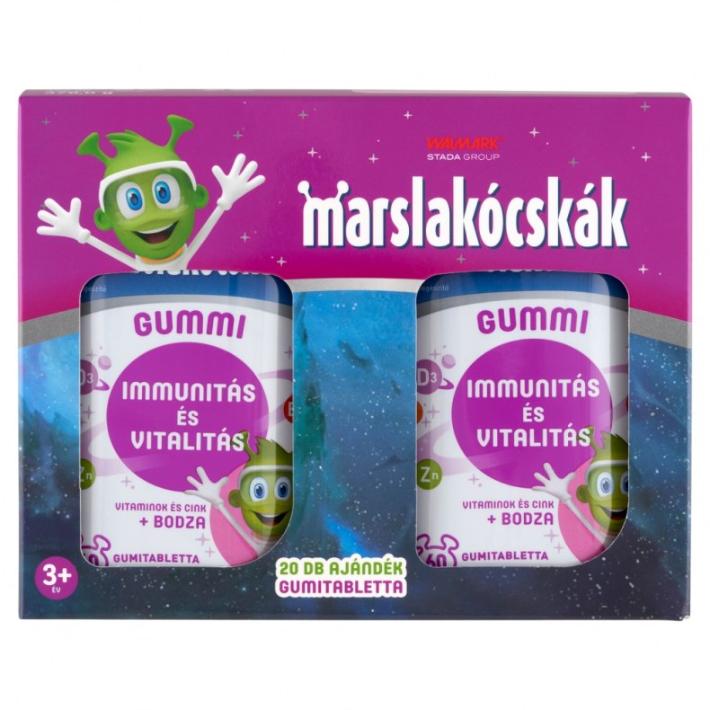 Marslakócskák Gummi Bodza Gumitabletta 120 Db