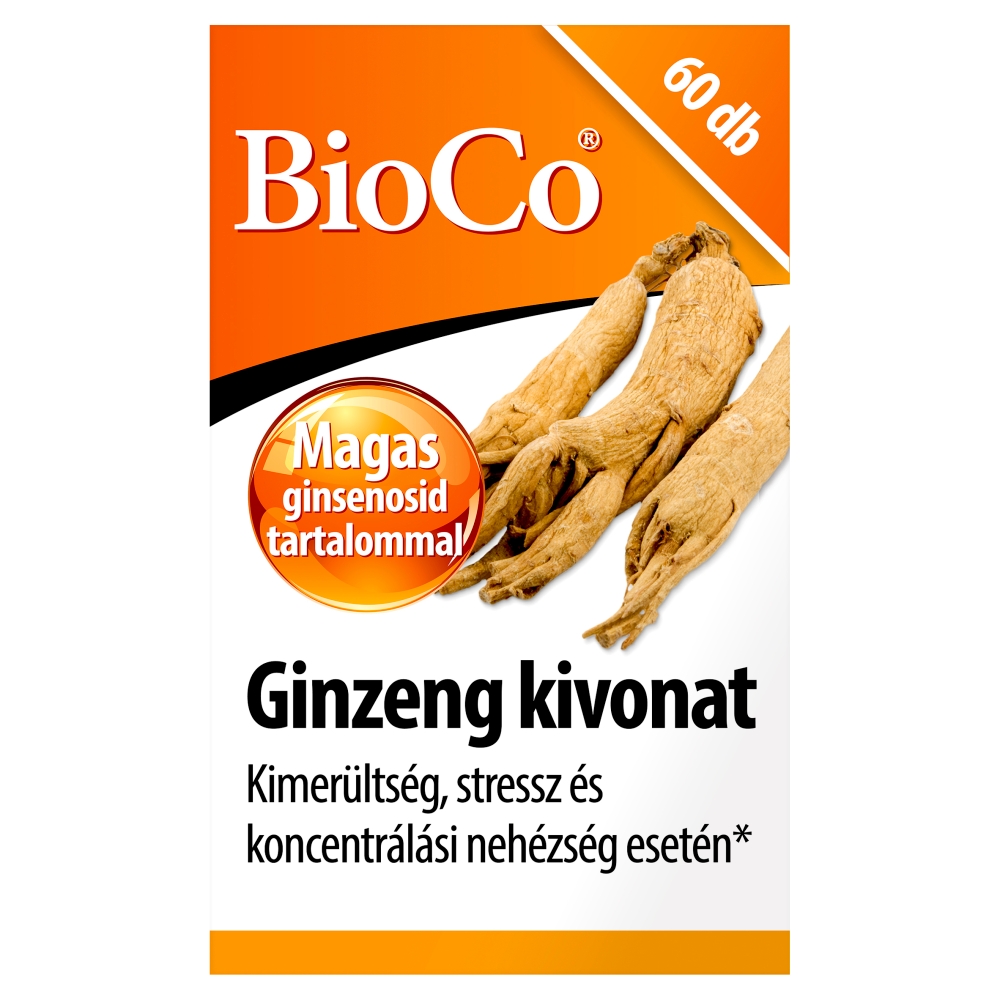 BioCo Ginzeng kivonat tabletta 60 db